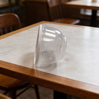 Boîte ronde en PP de qualité alimentaire, écologique et recyclable, en vente chaude