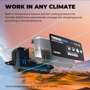 TOPDON T30A véhicule automobile polarités inversées <span class=keywords><strong>6</strong></span>/<span class=keywords><strong>12</strong></span>/<span class=keywords><strong>24</strong></span> <span class=keywords><strong>volts</strong></span> 30 ABS <span class=keywords><strong>chargeur</strong></span> <span class=keywords><strong>de</strong></span> <span class=keywords><strong>batterie</strong></span> ignifuge <span class=keywords><strong>chargeur</strong></span> <span class=keywords><strong>de</strong></span> <span class=keywords><strong>batterie</strong></span> <span class=keywords><strong>de</strong></span> voiture - Product Image 3