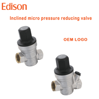 Katup Pengatur Tekanan Kuningan Bebas Timbal Berkualitas Tinggi Edison DN20 untuk Dapur Komersial PN16 3/4in Maks 16 bar 3 bar