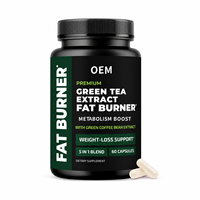 Extrait de thé vert végétalien de haute qualité, grains de café vert, Garcinia, antioxydant, gestion du poids, contrôle de l'appétit, brûleur de graisse
