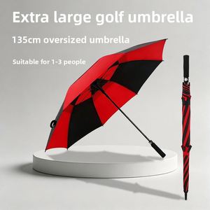 Paraguas de Golf Transpirable de 30 Pulgadas con Protección UV, Logotipo de Coche, Diseño Empresarial de Doble Capa, Apertura Automática, Publicitario para Hombre - Product Image 3