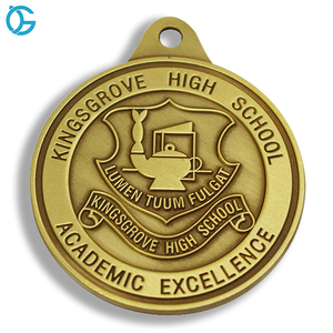 Cugle clásico personalizado artesanía de Metal de <span class=keywords><strong>estrella</strong></span> de cinco puntas de la medalla - Product Image 5