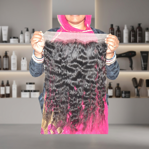 Wholesale 100% <b>Cheap</b> Raw Indian Human Hair Natural Black Frontal HD 13*6 Wavy cuticle aligned Unprocessed Human hair <b>Extension</b> - Product Image 1