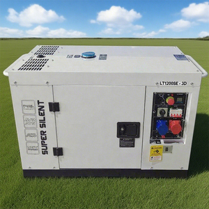 Groupe électrogène silencieux 10 kVA triphasé pour usage domestique, alimentation de secours 5 kW 8 kW 10 kW 12 kW 110 V/220 V/380 V, super groupe électrogène super silencieux D - Product Image 4