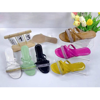 2025 Nouveaux Designs Chaussures Sandales d'Été pour Femmes et Dames Tendance Plates Sandales d'Extérieur
