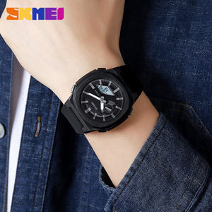 Reloj Digital Masculino SKMEI 2091, Fabricado en China, Correa de Silicona, Doble Pantalla, Cronómetro, Multifunción, Relojes de Verano - Product Image 6