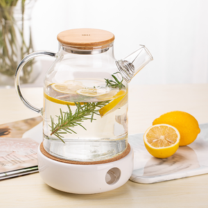 กาต้มน้ำแก้วบอโรซิลิเกตขนาดใหญ่ 1800 มล. 60.9 ออนซ์ สำหรับน้ำหรือนม ขายส่ง - Product Image 1