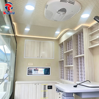 Unité dentaire portable Foton Dental Van avec compresseur d'air et fauteuil dentaire de luxe