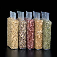 Sacs sous vide transparents personnalisés avec logo ECO pour l'emballage de riz et de céréales, vente en gros, impression personnalisée