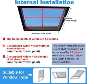 Tende a Nido d'Ape Integrate per Lucernari ad Alta Efficienza Energetica con Isolamento Termico 100% <span class=keywords><strong>Oscurante</strong></span> Design Moderno per Soffitti e Mansarde - Product Image 6