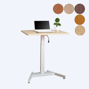 Nuevo diseño eléctrico de Altura ajustable de una sola pierna <span class=keywords><strong>escritorio</strong></span> de un motor mesa de centro móvil <span class=keywords><strong>con</strong></span> <span class=keywords><strong>ruedas</strong></span> - Product Image 3