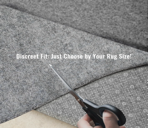 Tapis de sol en feutre avec points antidérapants, sous-couche de tapis antidérapante, tapis de sol en feutre avec support antidérapant, sous-couche de sol antidérapante - Product Image 5