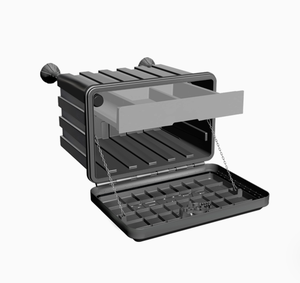 กล่องเครื่องมือสายพลาสติกแข็งหัวฉีดขนาดเล็กวัสดุ PP - Product Image 4