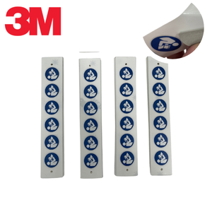 สติกเกอร์ติดสินค้าแบบวงกลม 3M 3690LF พิมพ์โลโก้ตามสั่ง ฟิล์ม PVC กันน้ำ ผู้ผลิตสติกเกอร์แบรนด์ดิ้ง - Product Image 2
