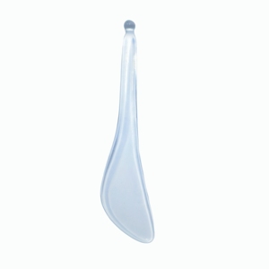 Masseur corporel chauffant en résine transparente pour le massage par grattage - Product Image 1