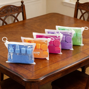 Travel Storage And Dispensing Bottle Set 6 Pieces Portable Refill Bottles For <b>Toiletry</b> <b>Bag</b> - Product Image 1