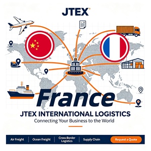 Transitaires Chine-France Économiques : Services de Transport Maritime DDP Conteneurs FCL et LCL Porte-à-Porte - Product Image 1