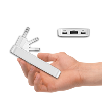 Pengisi Daya Dinding Lipat Tipis 65W EU GaN 3 Port 2 Type-C 1USB-A Multi Perangkat Adaptor Pengisian Cepat PD