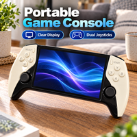 Console de jeu portable SF3500, écran IPS HD de 5 pouces, jeux rétro, double joystick, rechargeable, portable, 20000 jeux vidéo intégrés, pour enfants