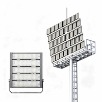 Projecteur LED de stade 1200W IP65 sans entretien à longue durée de vie pour mât de 35m, éclairage sportif de stade, fournisseur OEM