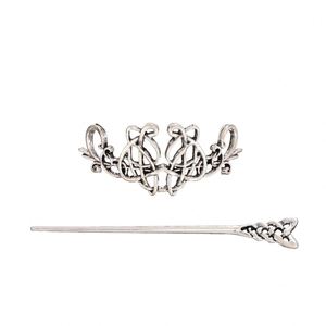 Épingle à cheveux Viking rétro avec nœud celtique, accessoires pour cheveux, simple, tendance, élégante, épingle à cheveux nordique vintage Viking - Product Image 6