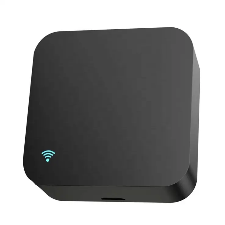 Tuya Wifi kızılötesi uzaktan kumanda klima IR kızılötesi ses evrensel akıllı uzaktan kumanda sıcaklık nem oranı ile