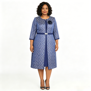 Trajes Elegantes de Talla Grande para Madres de Novia, Vestidos Largos para Iglesia, Ropa de Mujer Turca, Ropa Formal de Alta Calidad para Mujer - Product Image 2
