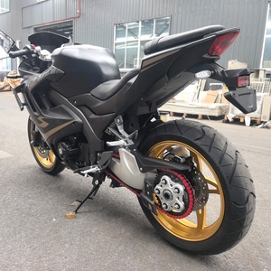 <span class=keywords><strong>Moto</strong></span> de course professionnelle 250CC <span class=keywords><strong>moto</strong></span> noire avec interrupteur de rétroéclairage amortisseur avant haut-bas vélo de sport refroidi par Air - Product Image 4