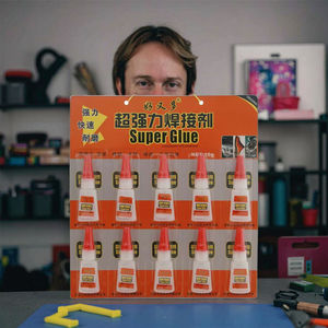 Ester éthylique de cyanoacrylate de soudure en plastique céramique super adhésif principalement composé de colle liquide époxy pour l'emballage - Product Image 6