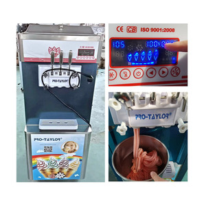 Meilleures ventes Alibaba ICM-T332 Machine à yaourt glacé et à crème glacée en libre-service, commerciale - Product Image 2