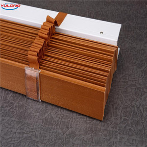 رائج البيع خشب الزيزفون/خشب بولونيا أو شرائح فو ظلال بكرة نافذة بنمط أفقي - Product Image 3