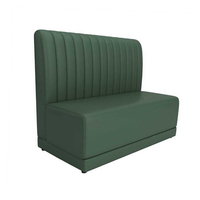 Meilleur Ensemble Table et Chaise de Bar Canapé Double en Cuir pour Café, Restaurant Western et Club