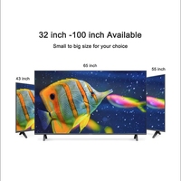 Televisor Inteligente LCD 4K de 65-75 Pulgadas para Hotel, con WiFi, Android y Cristal Templado, 2026