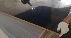 SK-8002 Chống Vân Tay 18Mm Supper Matt Mềm Cảm Ứng Màu Đen Tủ Bếp <span class=keywords><strong>Mdf</strong></span> Ban - Product Image 5