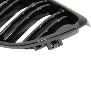 Grille de pare-chocs avant ABS <span class=keywords><strong>noir</strong></span> brillant M3 Style <span class=keywords><strong>E92</strong></span> pour Kit de carrosserie <span class=keywords><strong>E92</strong></span> série 3 2006-2009 - Product Image 4