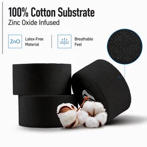 Ruban adhésif 100 % coton personnalisé à faible MOQ, 1 pouce, facile à déchirer, respirant, pour boxe, MMA, <span class=keywords><strong>protection</strong></span> des jointures - Product Image 3