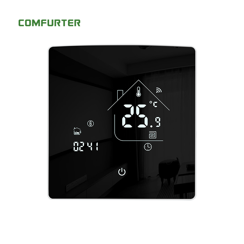Comfurter 15A сенсорный экран Tuya WIFI напольный Подогрев дома программируемый термостат для систем напольного отопления