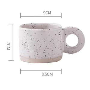 Tazza da Caffè in Ceramica <span class=keywords><strong>Vintage</strong></span> con Manico Effetto Splash-Ink Vendita all'Ingrosso - Product Image 4