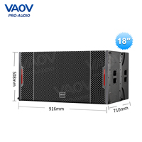 Speaker Line Array Dual Neodymium 10 Inch 8 Ohm AC Profesional Terlaris untuk Penggunaan Luar Ruangan