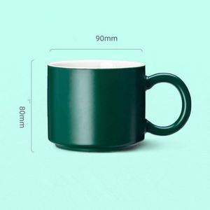 แก้วกาแฟเซรามิกขนาด 12 ออนซ์ แบบพกพา พร้อมหูจับ สั่งทำขายส่งได้ - Product Image 4