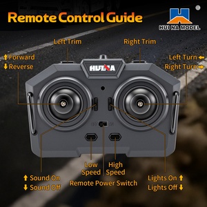 Camion tracteur à plateau RC 2,4 G à double vitesse SJY-9900 – Direction entièrement proportionnelle avec remorque et supports, simulation de son et de lumière - Product Image 2