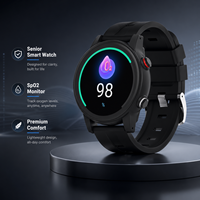 Smartwatch con SIM 4G Android Impermeabile con GPS, Chiamate Vocali, Allarme SOS, Assistenza Anziani