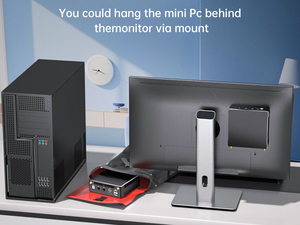 AMD chơi game mini PC R9 8945hs R7 8845hs AMD Radeon 780M 64GB DDR5 1TB SSD wifi6e bt5.3 Dual Lan Mini usb4 Máy tính chơi game PC - Product Image 5