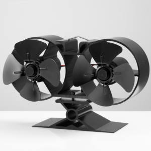 Lianliang — poêle à double moteur pour l'intérieur, brûleur de bois, 8 lames, ventilateur silencieux à double tête, poêle à chaleur - Product Image 3