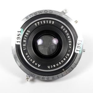 Objectif grand angle Angulon 165mm F6.8 en Compur <span class=keywords><strong>2</strong></span> pour 8X10 <span class=keywords><strong>1981</strong></span> PLC - Product Image 1