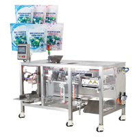 Machine de comptage et d'emballage automatique pour les dosettes de lessive et les comprimés de détergent dans des sachets à soufflet (Stand-up Pouch)