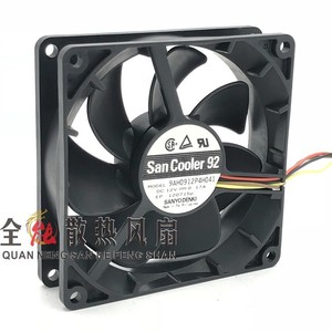 Ventilateur de boîtier d'ordinateur San Cooler 92 120x120x25mm 12V 0.17A PWM - Product Image 2