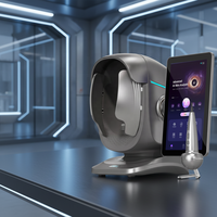 Détecteur de peau et de cuir chevelu tout-en-un X3pro, simulation de vieillissement sur 5 à 10 ans, stockage cloud multi-comptes, 8 spectres pour salon de beauté et bureau