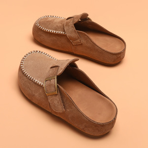 Sandalias <span class=keywords><strong>Birkenstock</strong></span> de Plataforma para Mujer, Estilo Retro 2026, de Una Sola Pieza, Dos Usos, Tipo Mule, Venta al Por Mayor - Product Image 3