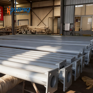 Poste de Acero Galvanizado Hepu, Poste de Luz Galvanizado, Poste de Alumbrado Público Galvanizado - Product Image 2